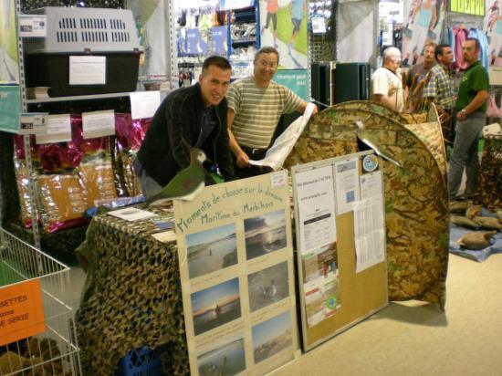 Journée de la chasse du 12 septembre 2008 au Décathlon de Vannes.